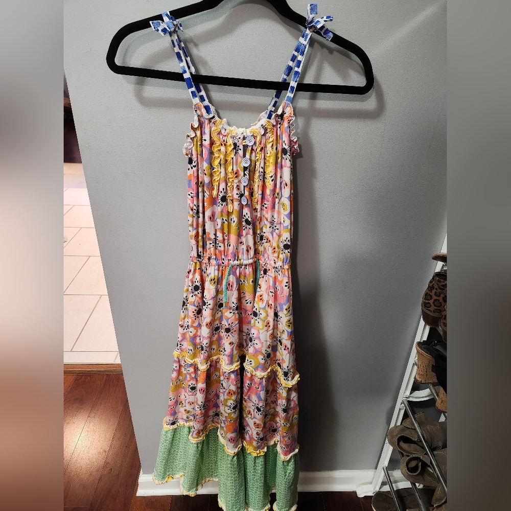 Matilda Jane Girls Tell Me More Twirly Dress Size 10